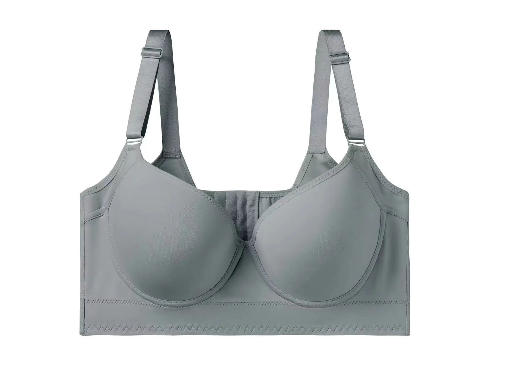 Back Smooth Out Shaper Bra Plus Size Wide Band Bras Shapewear Back Fat Smooth Underwear Top Breast Shapers H Cup Women Strapless Bras