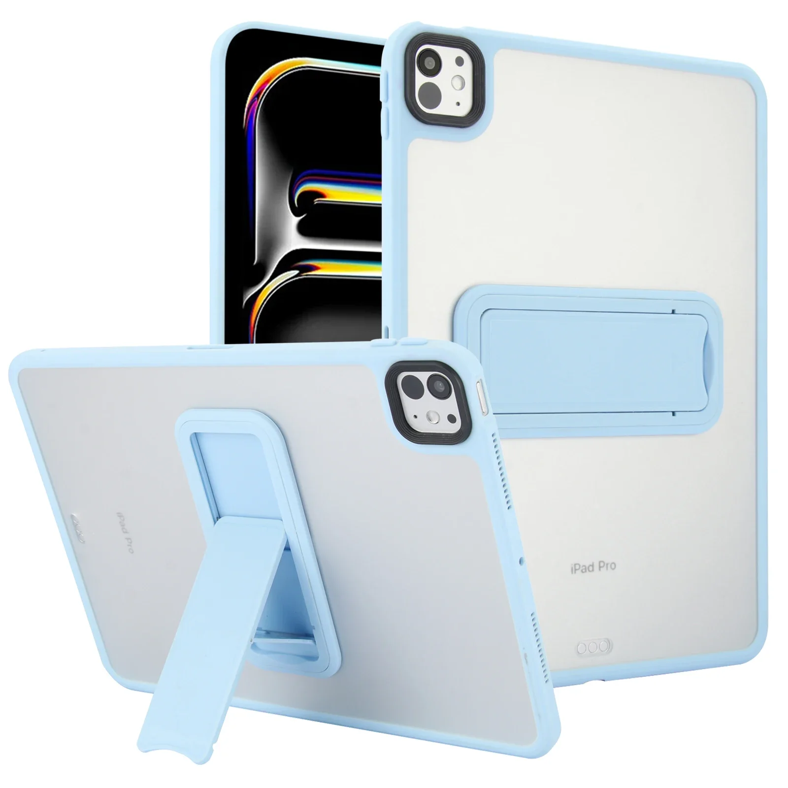 Durable Protective Back Cover with Built-in Bracket Stand