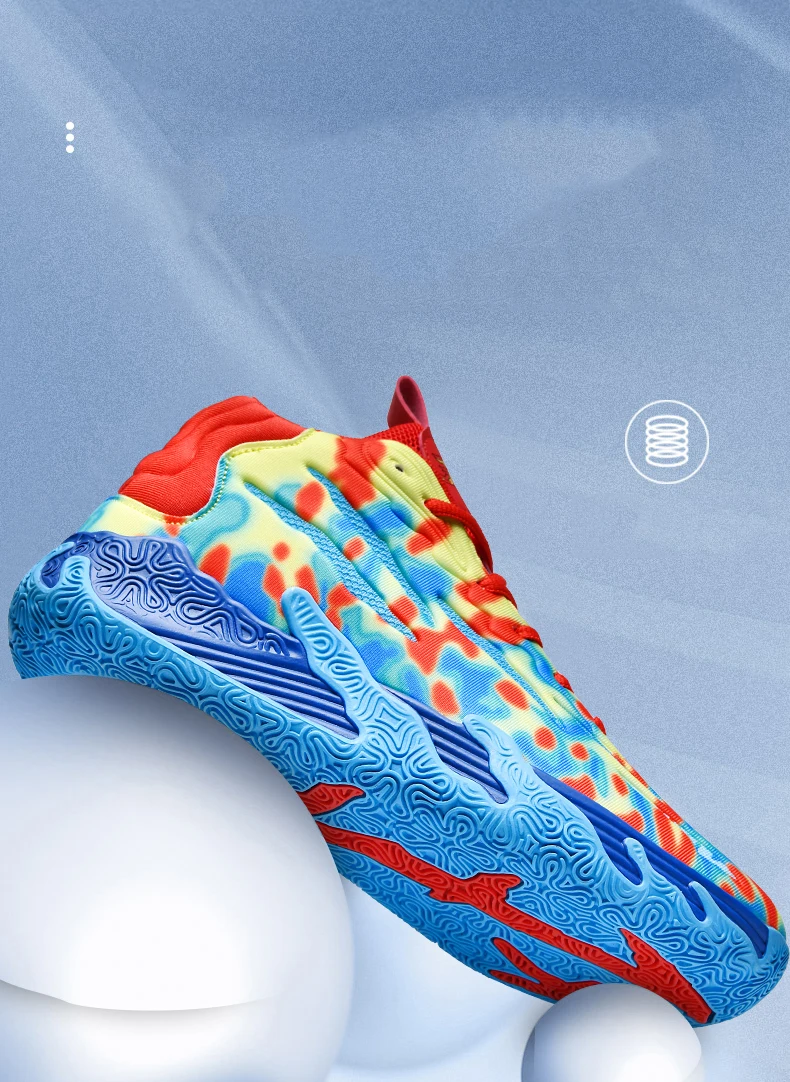 2023 Nowa Koszykówka Dla Mężczyzn Trening Na Zewnątrz Zapatillas Męskie Wysokiej Jakości Buty Do Gimnastyki Tenisowe Buty Antypoślizgowe Trampki_voghion.com