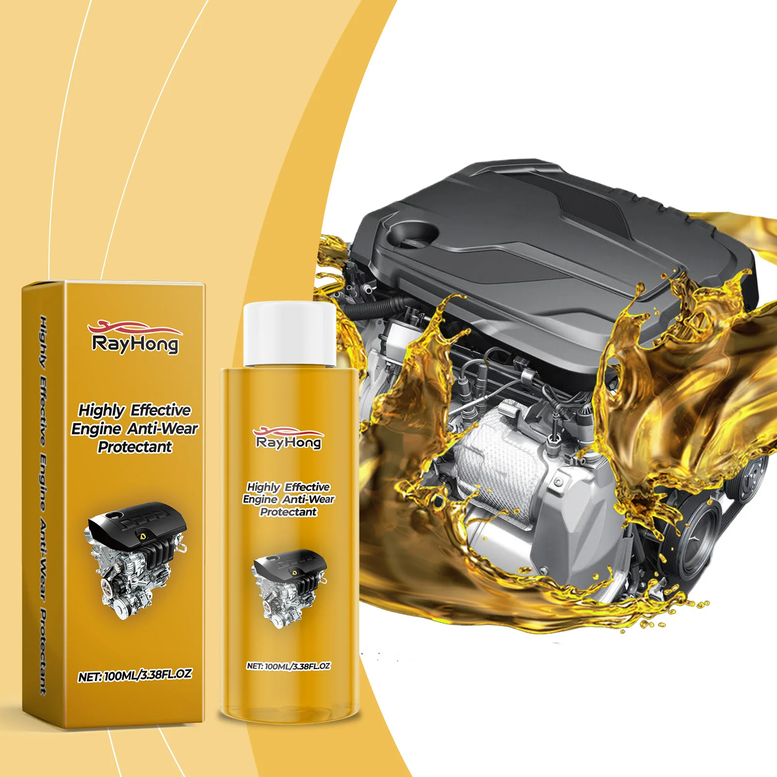 Rayhong engine anti-wear protector, rust and noise reduction extension ...