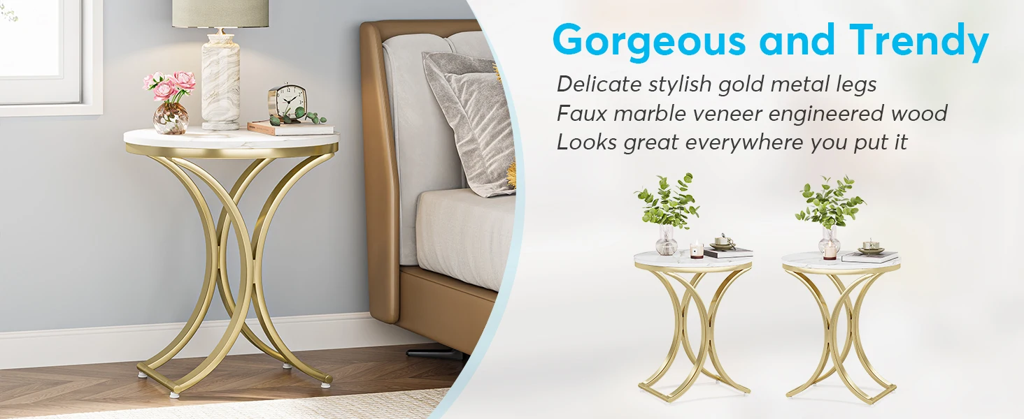 Tribesigns end Table