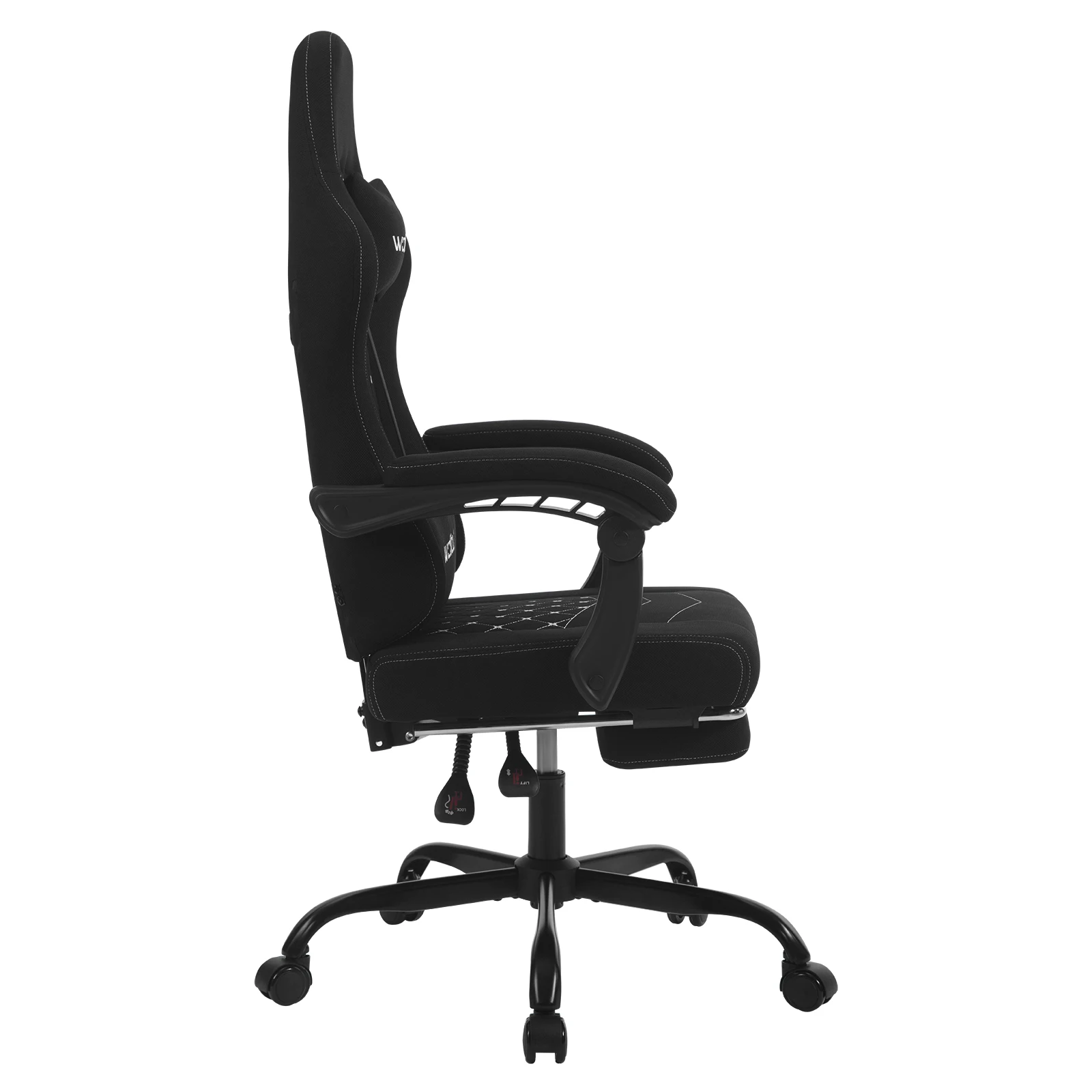 WOLTU Drehbarer Computerstuhl, ergonomischer PC-Gaming-Stuhl mit Massagefunktion, Taschenfederkissen, Fußstütze für Büro und Zuhause – Detail 29