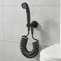 สายฉีดชำระในห้องน้ำ 1.5 ม./2 ม./3 ม. สายฉีดน้ำสำหรับอาบน้ำ สายประปาพลาสติกแบบอ่อนสำหรับทำความสะอาดท่อในห้องน้ำ 1