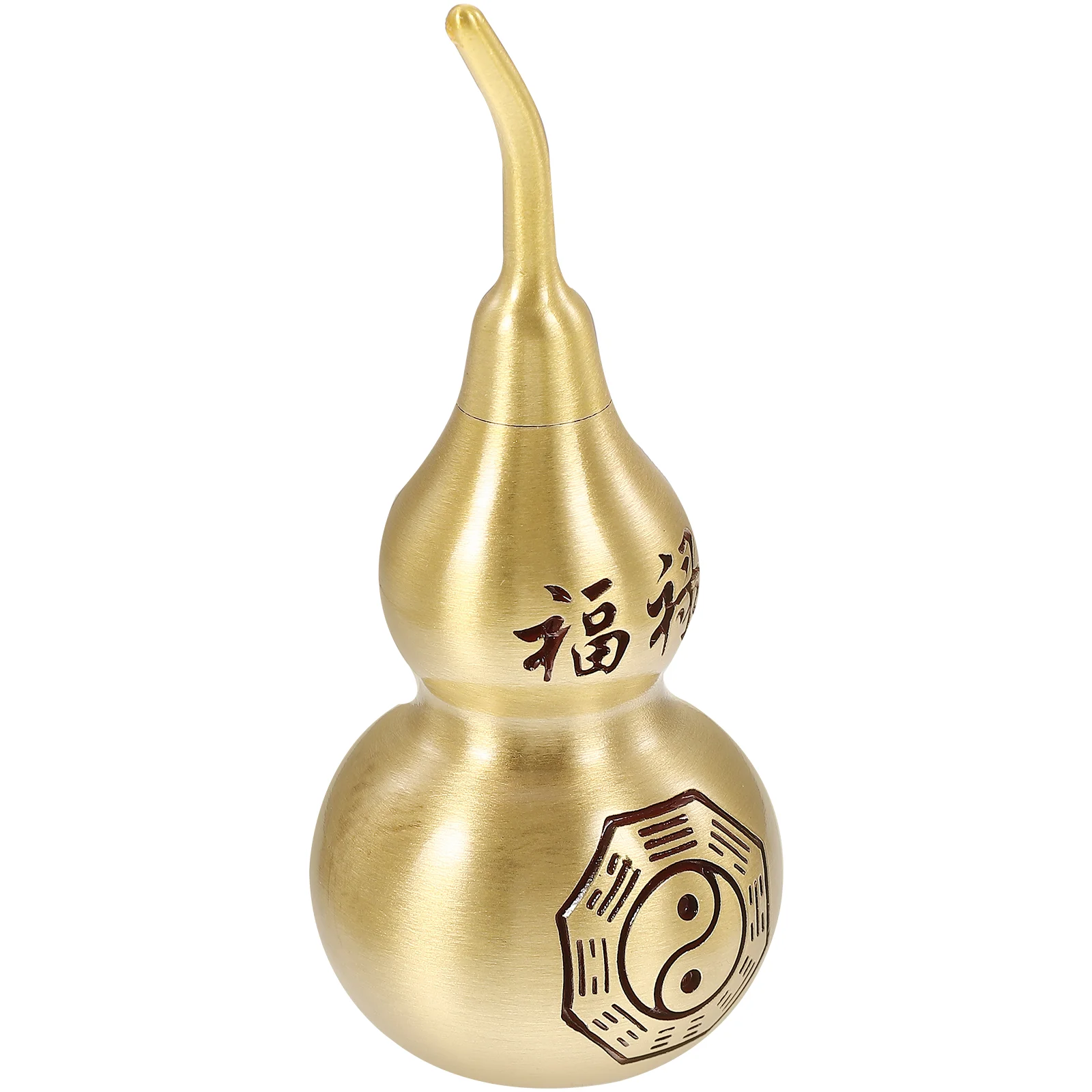 

Brass Gourd Ornament Delicate Gourd Statue Brass Gourd Decor