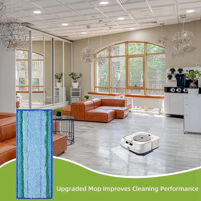 10  ɷ е Irobot Braava Jet M6 Ultimate Robot Mop Washable Microfiber  ǰ ׼ Ŭ е, ̷κ  Ʈ M6 ƼƮ κ ûұ