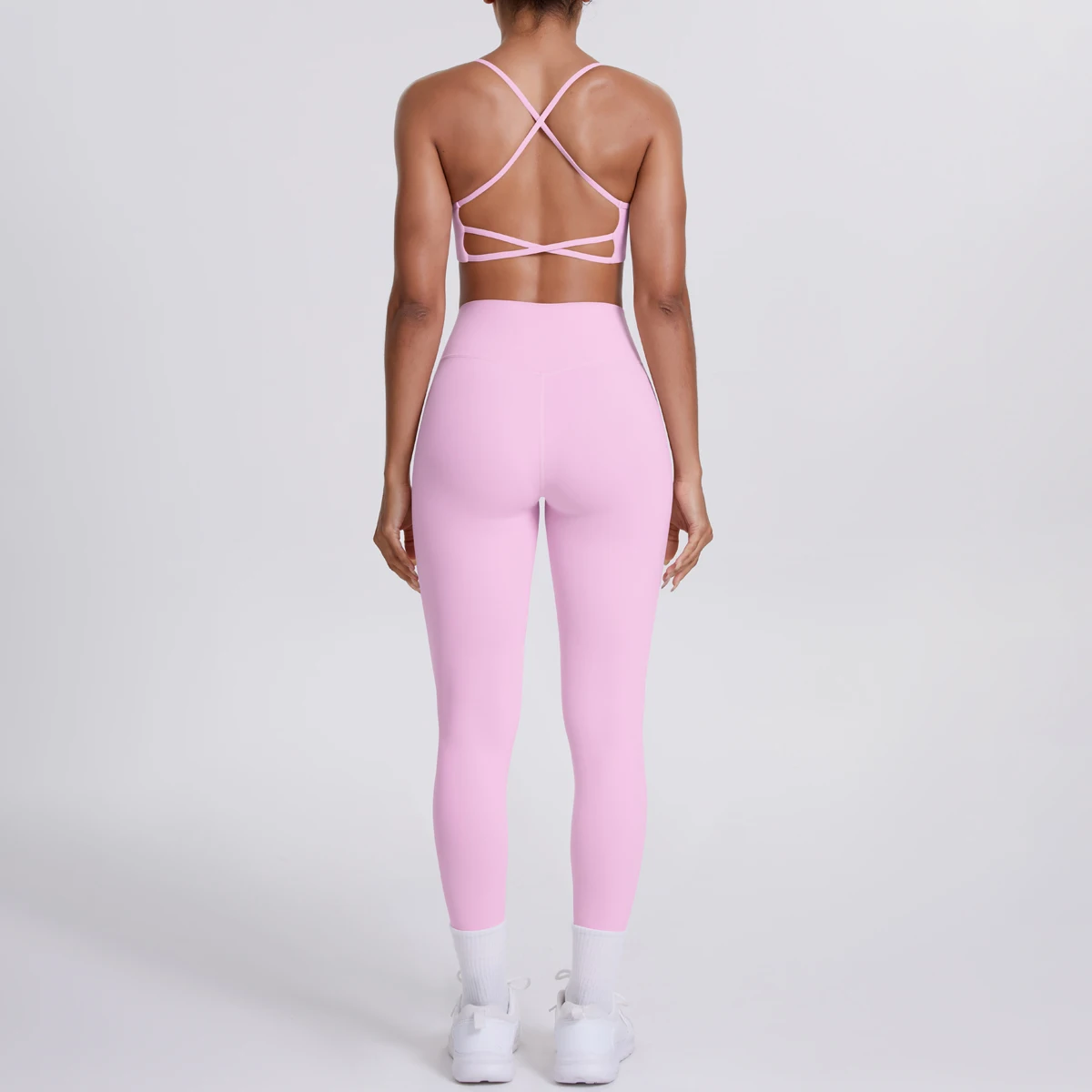 Women's Yoga Suit – Seamless Sports Bra & High Waist Leggings | Breathable Quick Dry Activewear