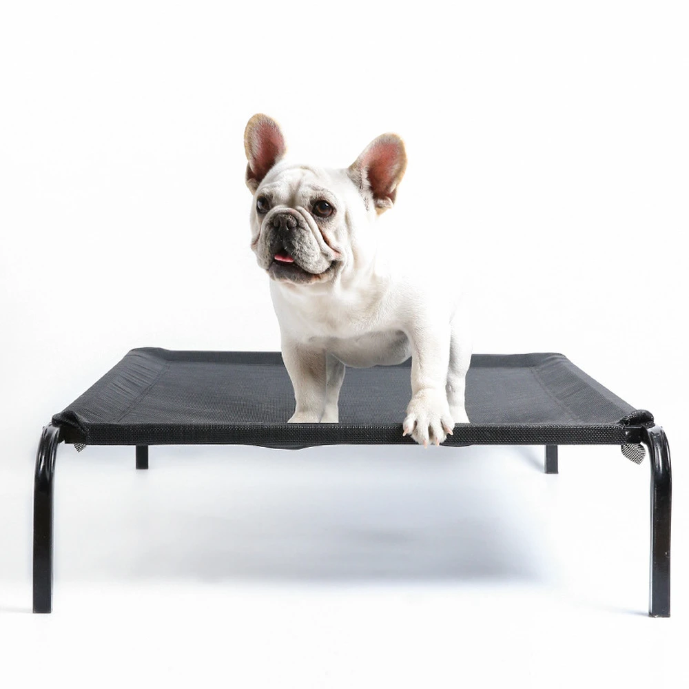 PaWz Extra Large Dog Nontoxic Heavy Trampoline Pets Bed Black