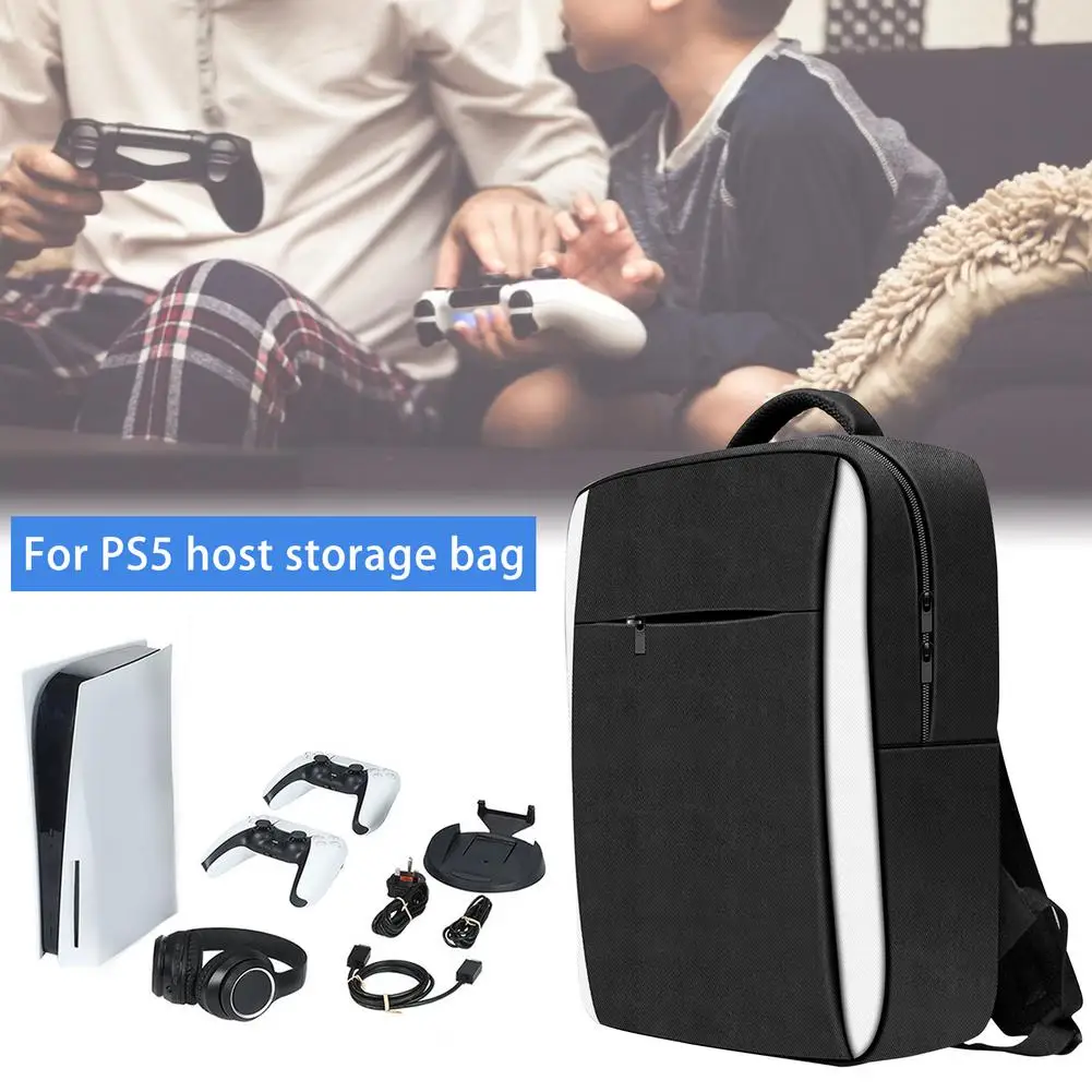 Travel Backpack for PS3,4 PS5 Carrying Storage Backpack with Charging Port  Portable Waterproof and Shockproof Protective Bag - AliExpress