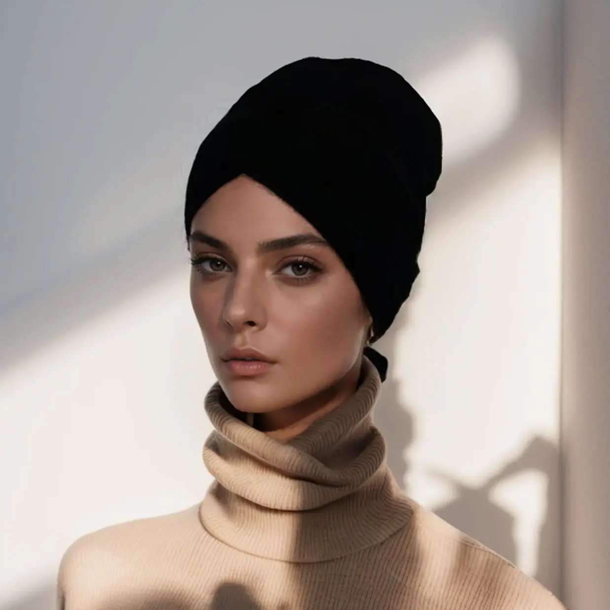 Cotton Undercaps Cross Front Tie Back Inner Adjustable Muslim Under Scarf Saudi Arab Women Inner Hijab Cap muslim headwear head scarf hijab headscarf hijab hats female head wraps
