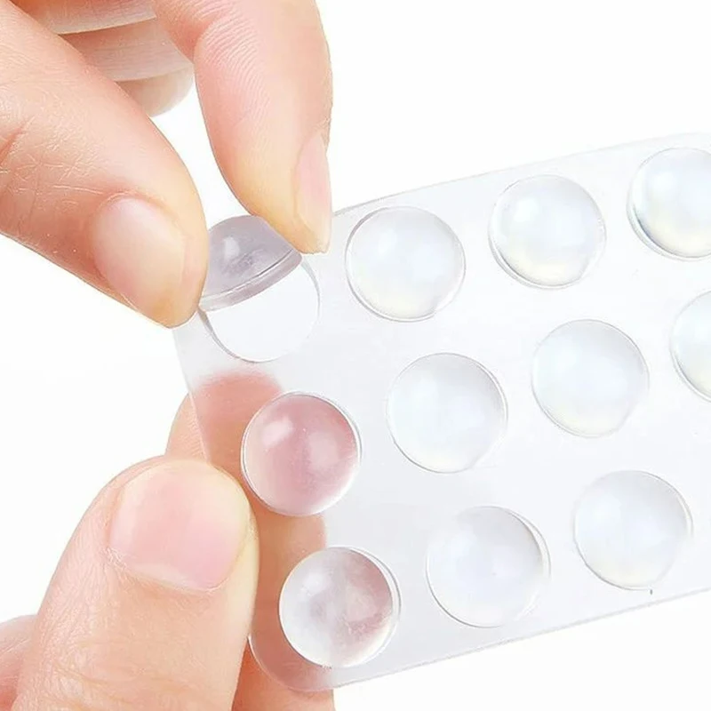Strong Self-Adhesive Clear Door Stopper Rubber Damper er Cabinet Bumpers Furniture Dots Cushion Protective Pads Tiny Bumpons silicone door stopper door stopper bumpers door stopper
