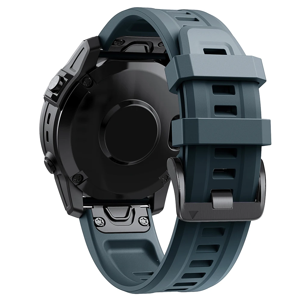 26 22MM Official Watchband for Garmin Fenix 7 7X Epix/Coros VERTIX/VERTIX 2 Watch Quick Release Silicone Easyfit Wristband Strap 