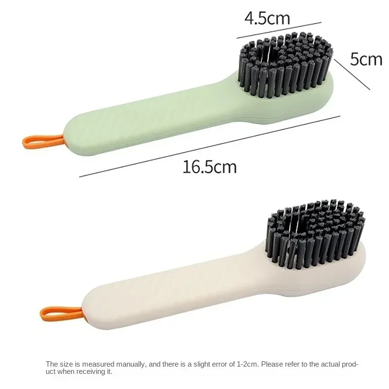 Automatic liquid laundry brush with soap dispenser multifunctional hydraulic cleaning brush, shoe brush, cleaning cleaner