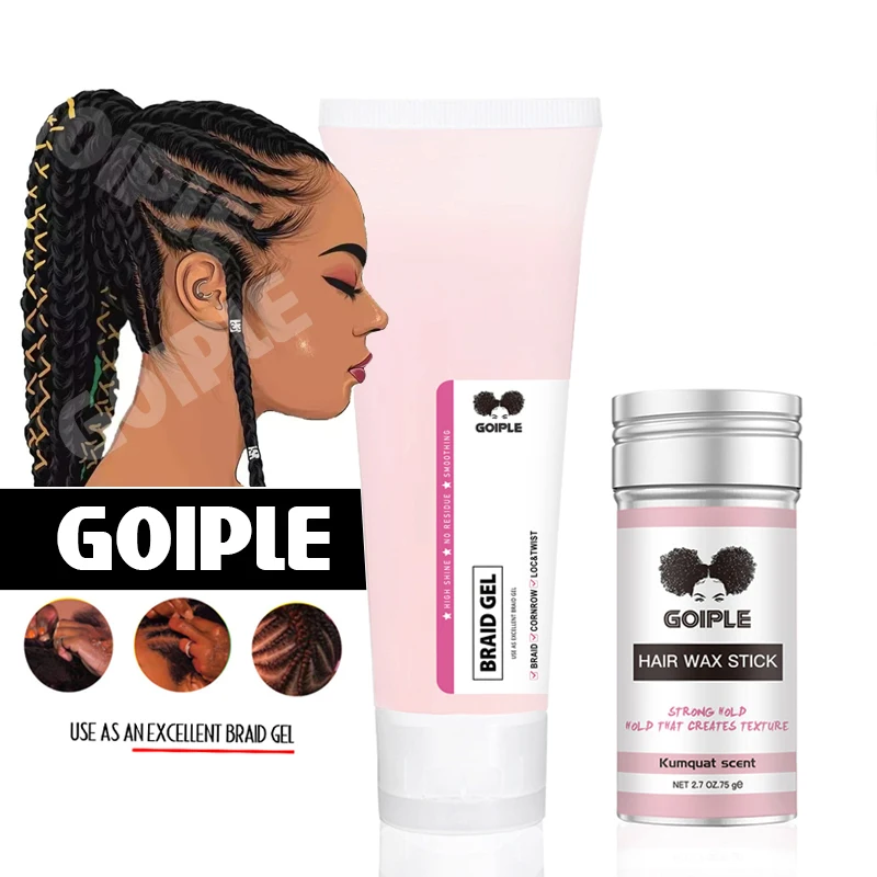 GOIPLE Anti Itch Scalp Hair Styling Cream Strong Hold Wax Stick for