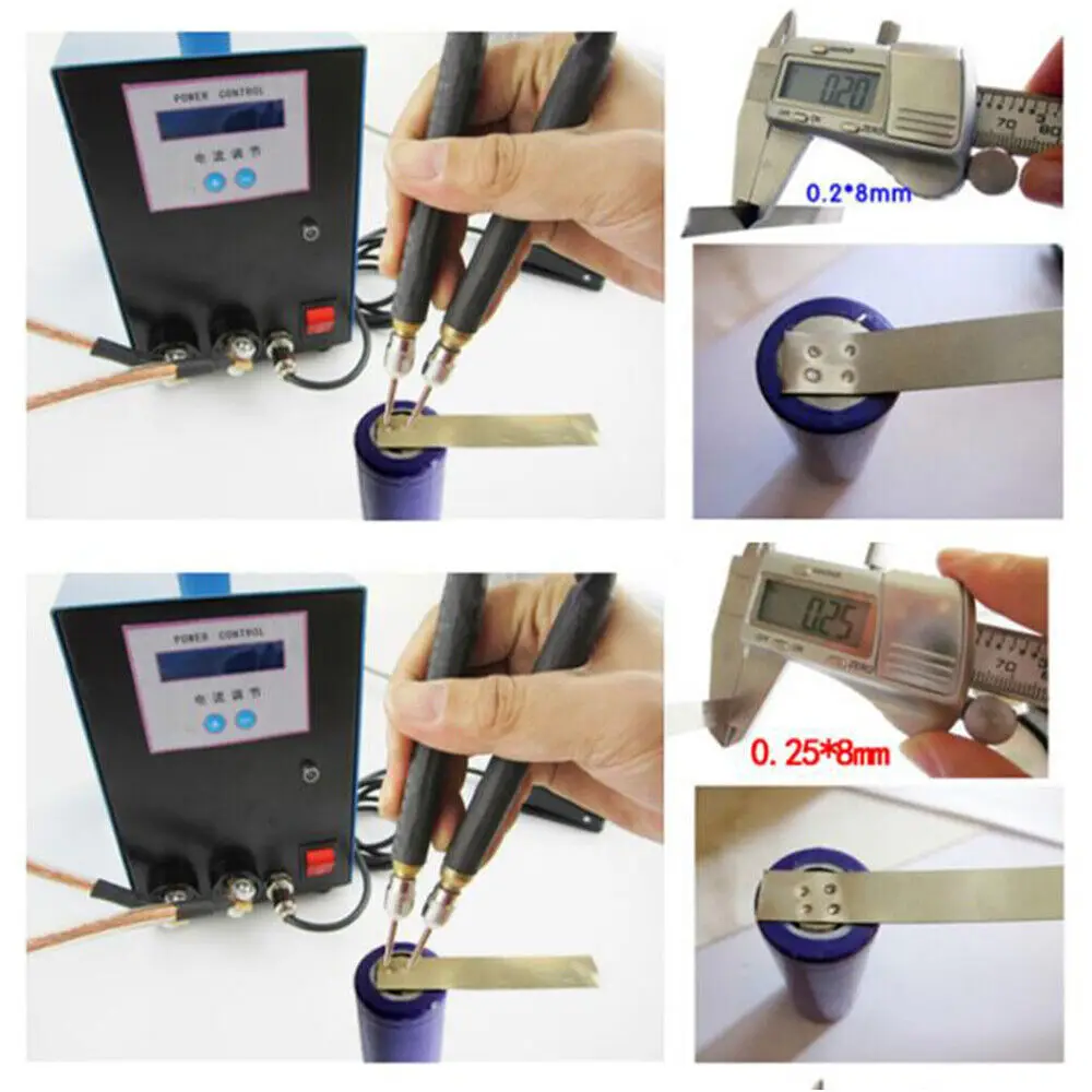 High-Power Spot Welder Can Weld 0.3mm 18650 Battery Welding 10KW 110V/220V Handheld Spot Welding Machine 110/220V