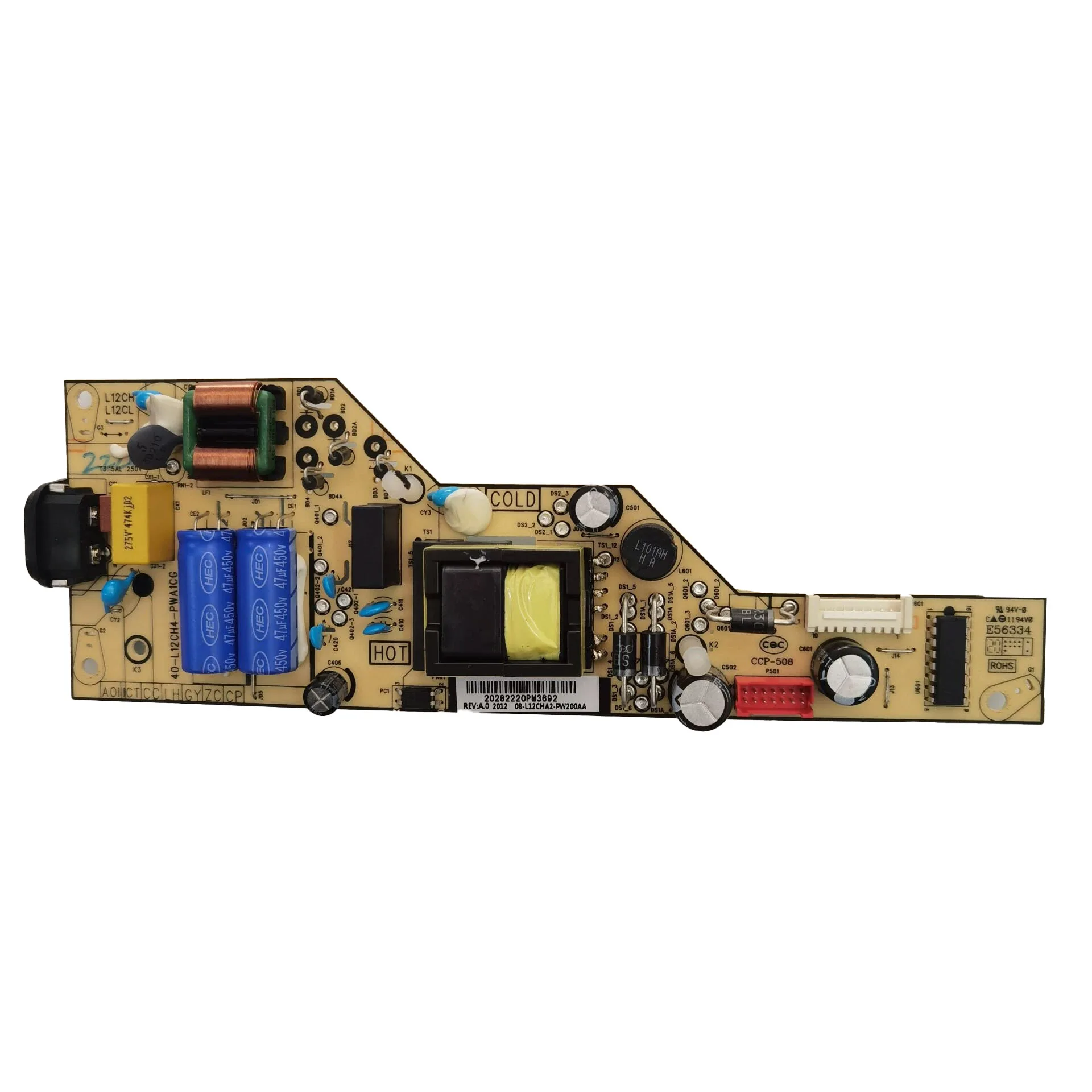 Powersupplyboard08L12CLJ1PW200AA40L12CH4PWF1CG43S434CA43S431