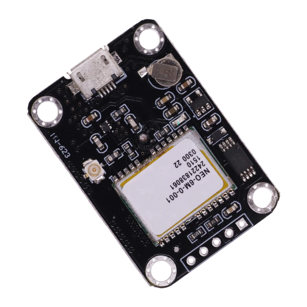 Modulo GPS GPS Neo-6m NEO6MV2 APM2.5 con posizionamento satellitare di navigazione EEPROM 3.3-5.5V Micro USB - immagine 5