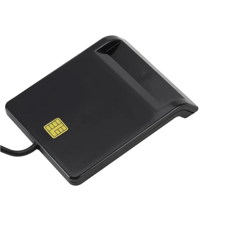 은행 카드 IC/ID EMV 카드 리더기 용 USB 스마트 카드 리더기 Windows 7 8 10 Linux OS USB-CCID ISO 7816 용 고품질
