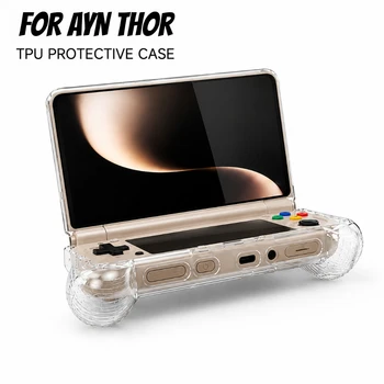 Per custodia protettiva 2 in 1 in TPU morbido con impugnatura per AYN Thor, cover antiurto e antigraffio, accessori per console di gioco portatili