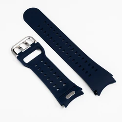 Quick Button Silicone Strap: Versatile and Stylish Smartwatch Bracelet Band - Watch 6 Classic (Midnight blue)