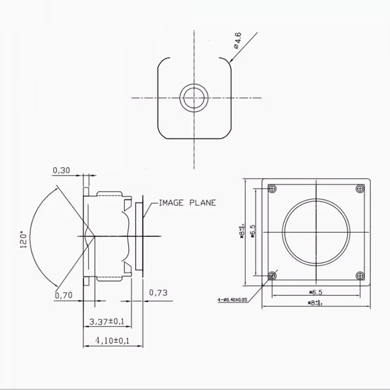 HD 5.0ްȼ 1.58mm M4.5  1/6 5MP 850nm IR  ̸ ν Ƿ  ð 