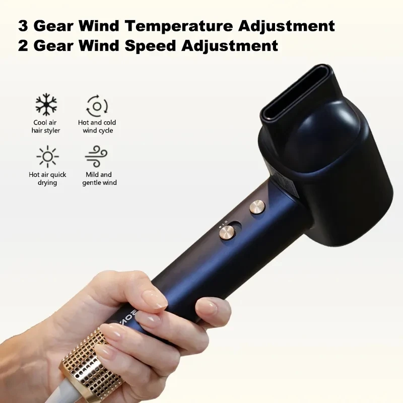 High Speed Hair Dryer Negative Ion Hair Care 110000Rpm Constant Temperature And Quick Drying Low Noise Personal Styling Tool 3
