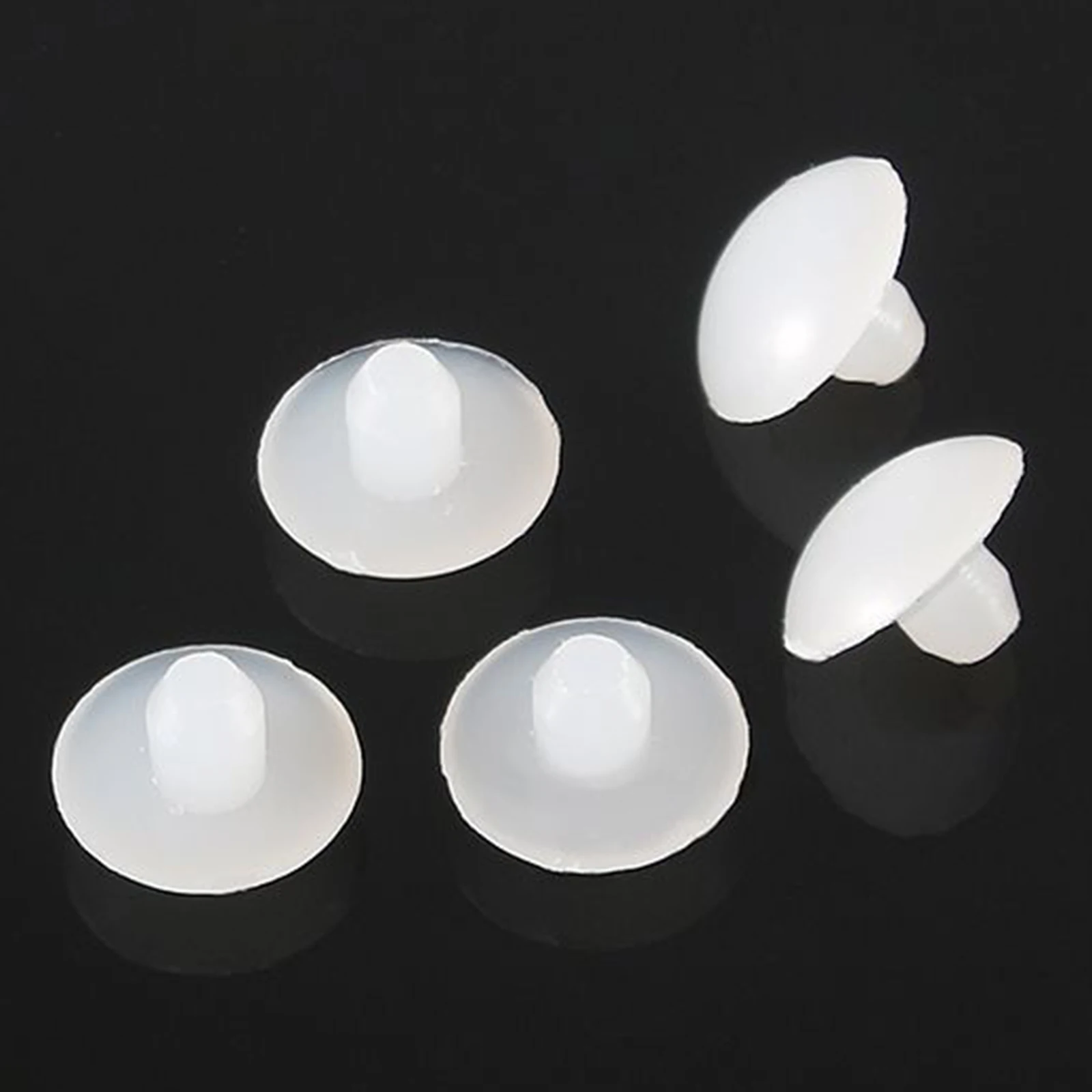 20Pcs 10mm 임베디드 가구 테이블 의자 다리 피트 하단 글라이드 슬라이드 패드 바닥 보호기 충격 방지 플라스틱 구멍 플러그 커버