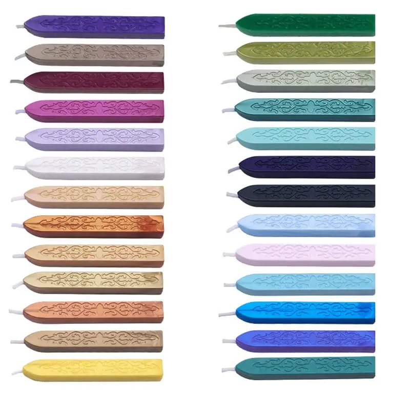 Metallic Purple Wick Sealing Wax Sticks for Wax Seal Stamp