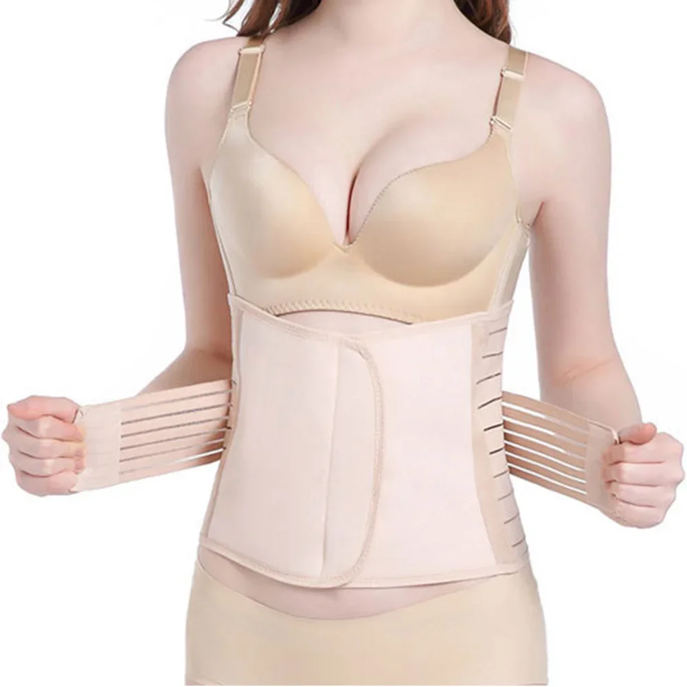 Waist Trimmer Belt-Postpartum Postnatal Recoery Support Girdle Belt Pregnancy After Birth Slimming Belt Women Waist Back Band