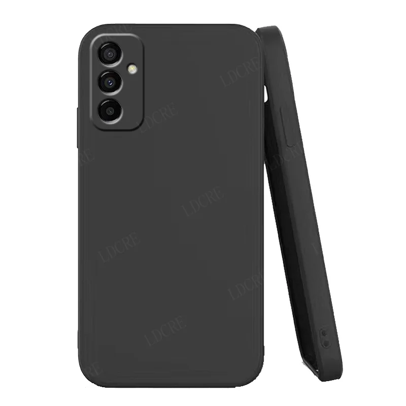 Shockproof Liquid Silicone Back Cover - Soft TPU Bumper Case