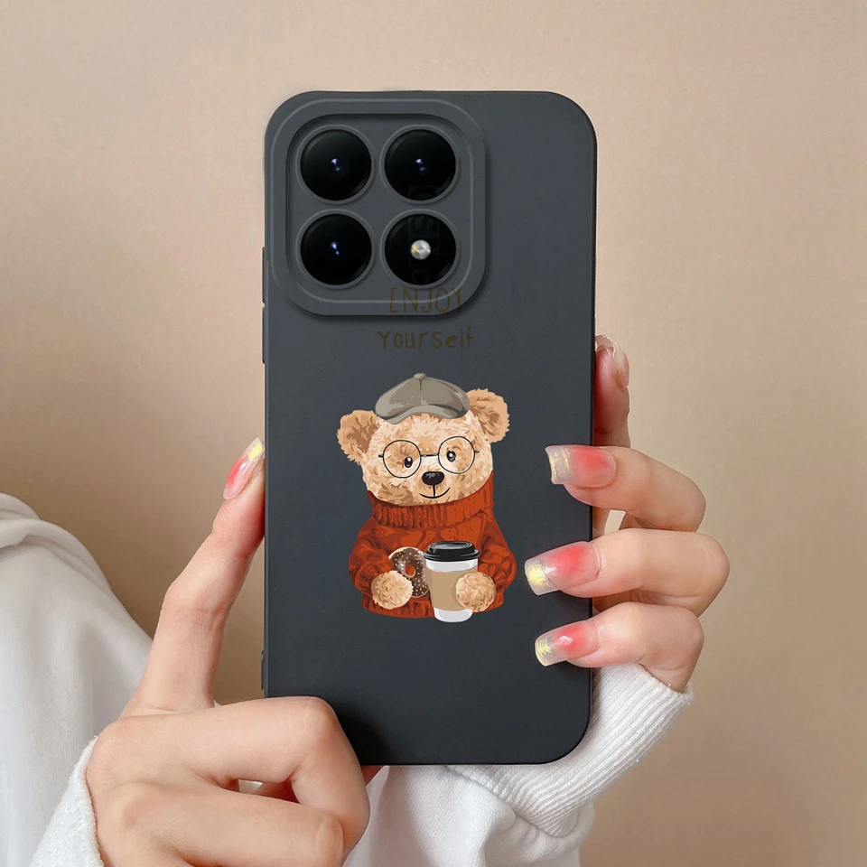 Colorful Love Heart Fall Prevention Antifouling Lightweight Back Cover Case