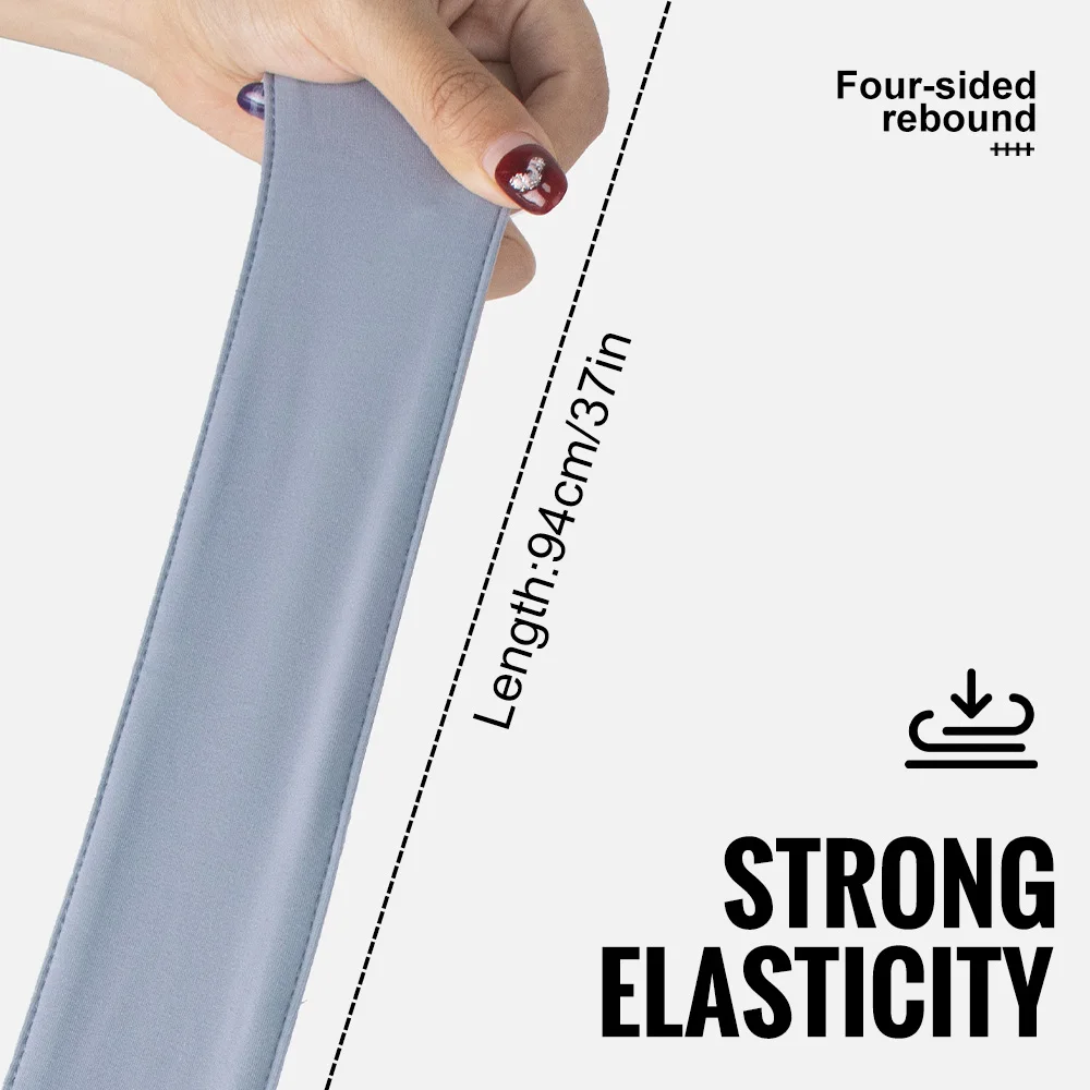 WRELS Sports Headbands Quick Dry Sweatbands Moisture Wicking Non-Slip Headband Adjustable Stretchy Head Tie Running Headbands