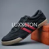 2024 Autumn New Men's Low Top Canvas Shoes Korean Edition Classic Student Casual Flat Bottom Lacing Breathable Board Shoes 2