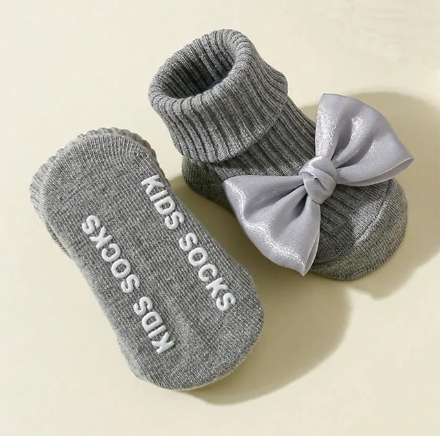 4 paires de chaussettes pour tout-petits avec nœuds, chaussettes mignonnes en coton doux pour bébés filles, chaussettes antidérapantes à la mode pour nouveau-nés de 0 à 24 mois 6 4 paires de chaussettes pour tout-petits avec nœuds, chaussettes mignonnes en coton doux pour bébés filles, chaussettes antidérapantes à la mode pour nouveau-nés de 0 à 24 mois 6