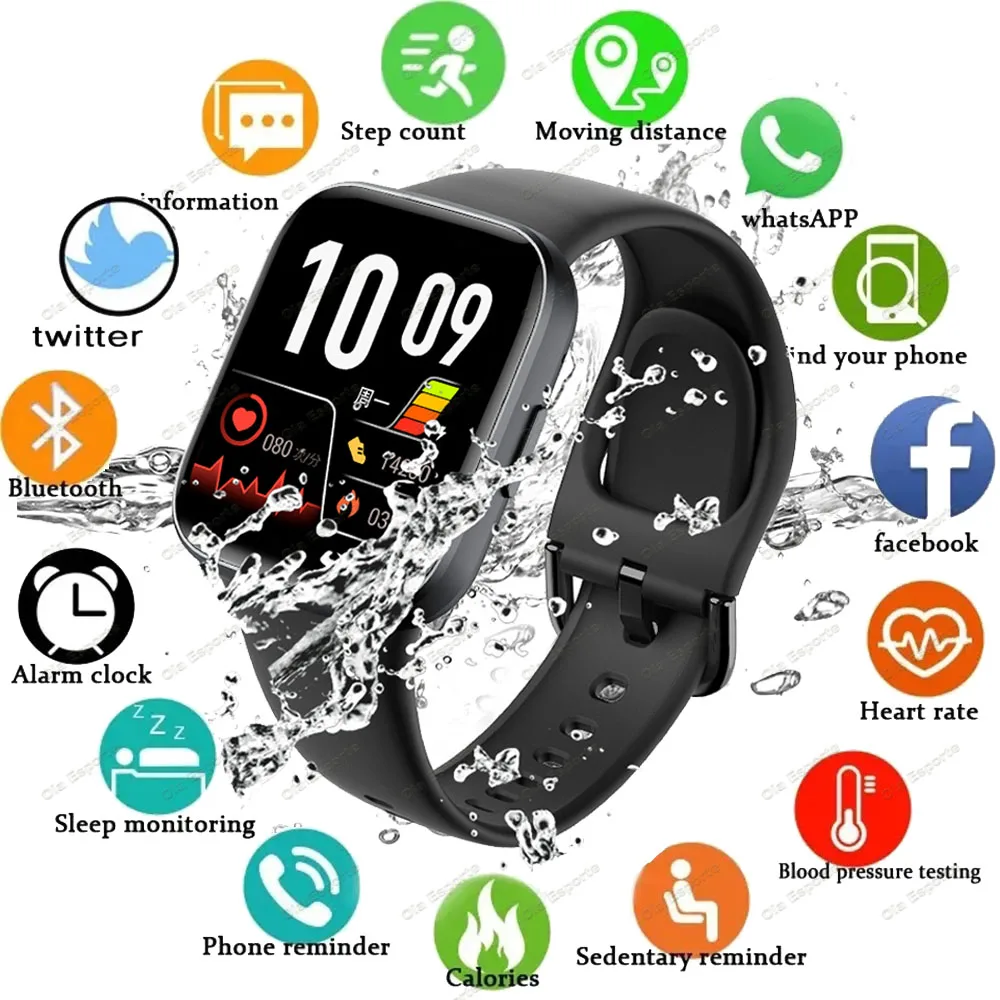 New Y83 Smart Watch HD Full Screen 50+ Sport Modes DIY