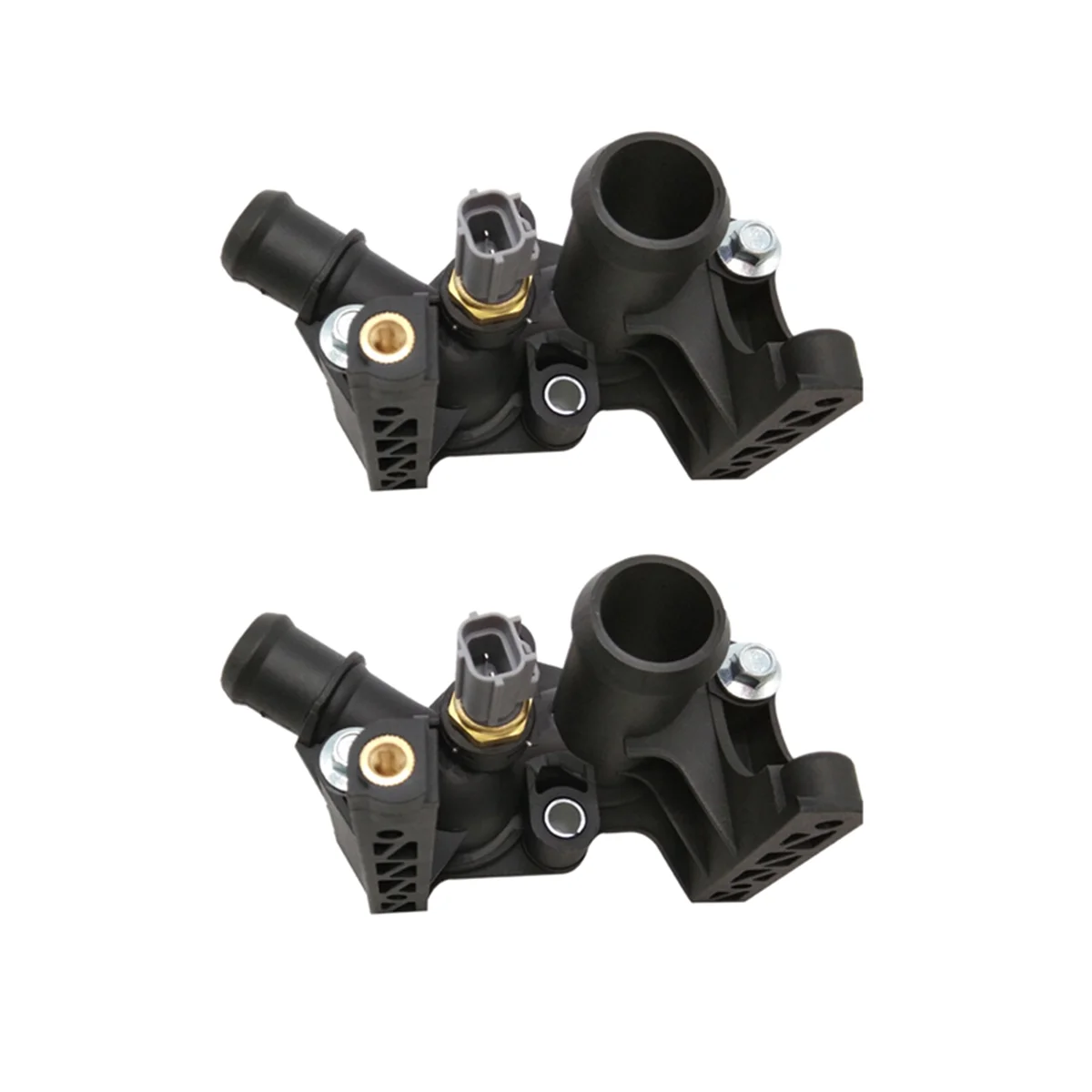

2PCS 7M5G-8K556-AC Cooling System Thermostat Housing for Fiesta Focus
