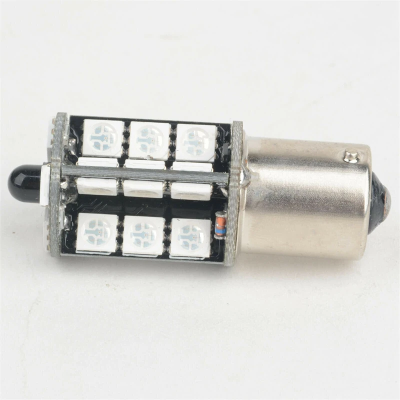 LED Light LED Bulb LED Fog Light LED Headlight Fog and Headlight Bulbs 2x LED RGB Interior 1156 5050 27LED Decoration DRL Fog Light Bulbs with Remote Control Daytime Running light LED headlight bulbs