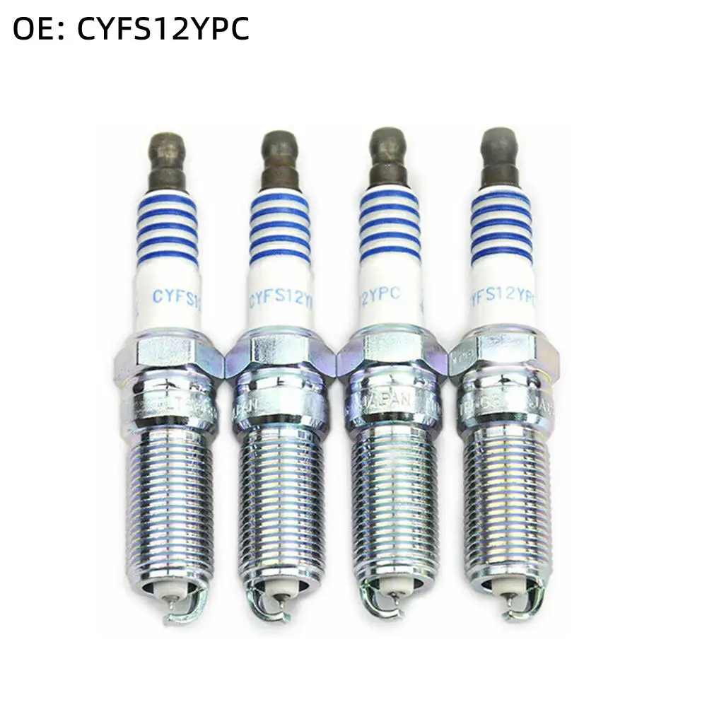 4-6pcs IRIDIUM SPARK PLUG OE# LR025605 ILTR6G8G CYFS12YPC For Land Rover ITV22 Discovery Sport LR2 Range Rover