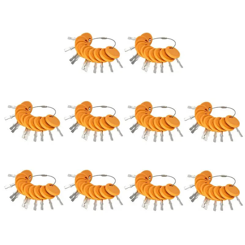 100Pack Ignition Keys 725-2054 925-2054A 625-05000 625-05002 Compatible With MTD Lawn Mower Compatible With Cub Cadet
