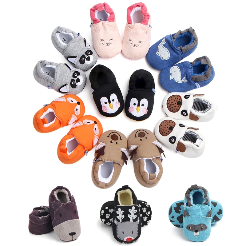 

Baby Warm Shoes Winter Soft Plush Animal Newborn Booties For Baby Boys Girls Infant Prew Walkers Toddler First Walkers Sneakers