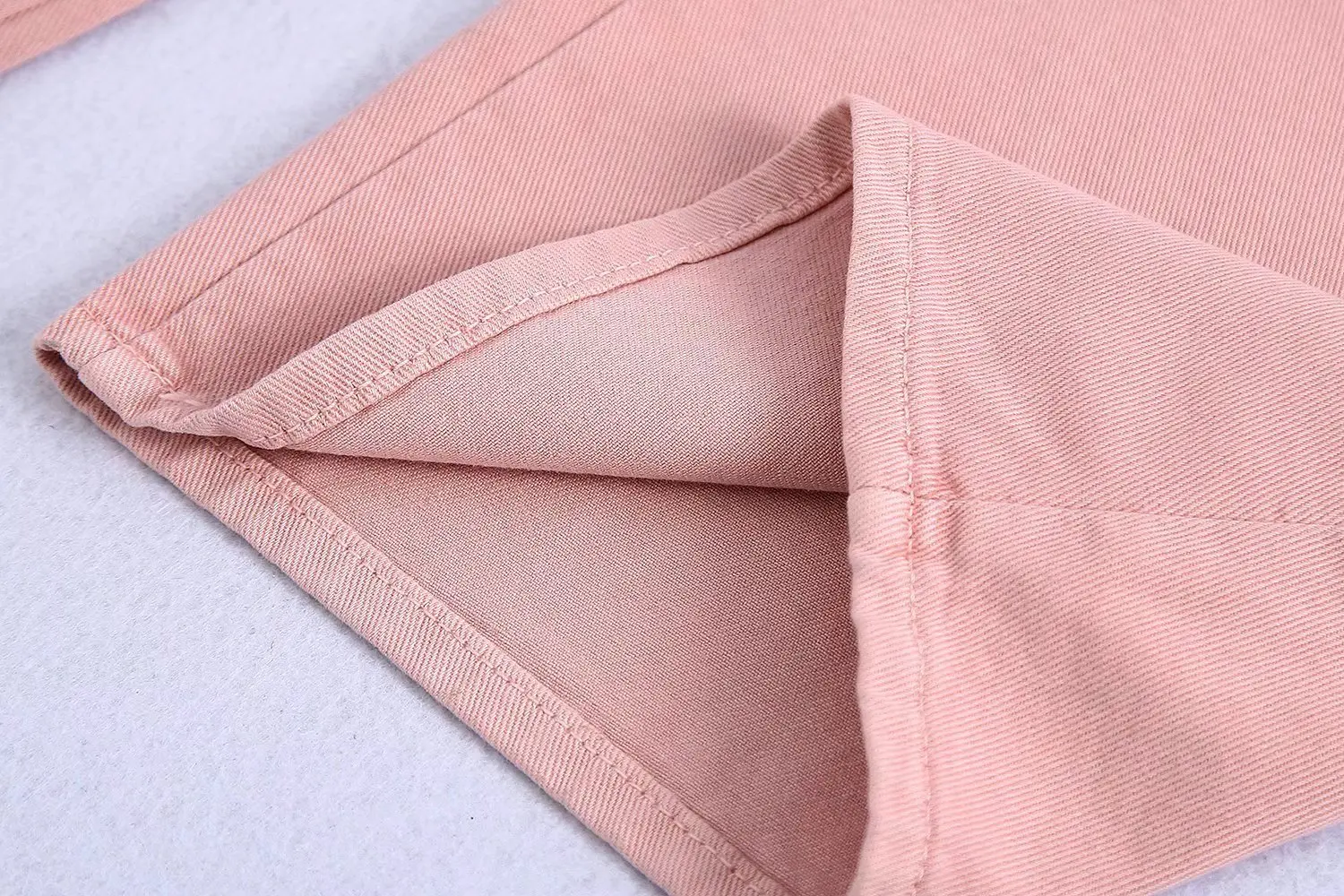 levis 501 Clothland Fashion Casual Solid Jeans Candy Color Wide Leg Trousers Streetwear Chic Pants Pantalones KA120 stacked jeans