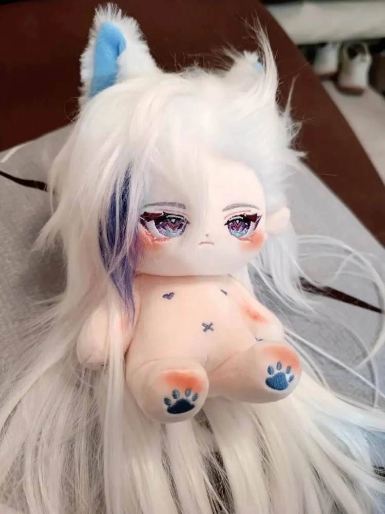 

Anime Neuvillette Genshin Impact 20cm Toys Nude Doll Dress Up Clothes Soft Doll Stuffed Plushie 6045