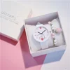 Macaron Strawberry Heart Dial Children's Cute Korean Jelly Silicone Strap Quartz Luminous Girls Boys Clock Watch Birthday Gift 6