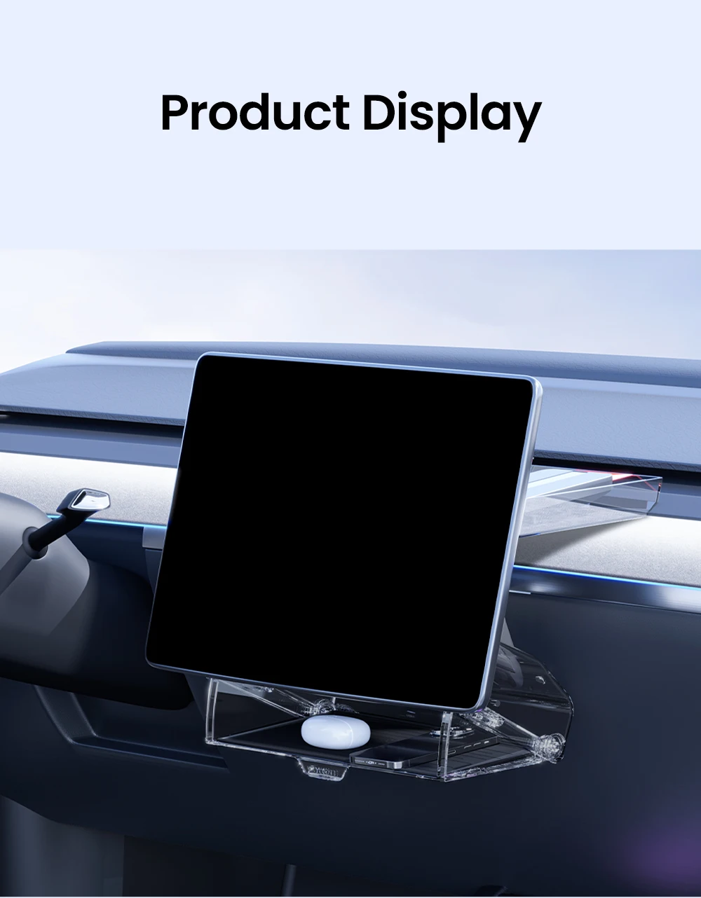 For Tesla Model 3/Y Juniper 2021-2025 Organizer Accessories central control scre