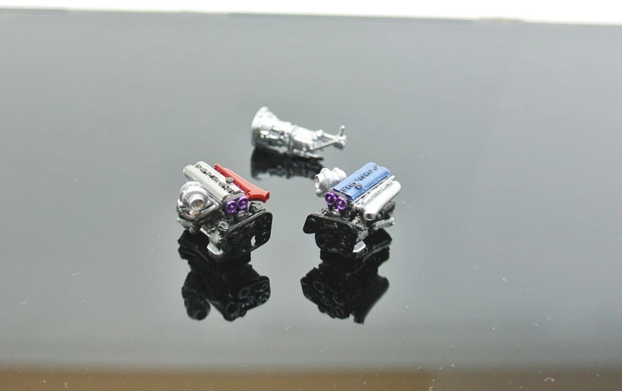 1/64 1/43 Supra 2Jz Simulazione Modello Di Motore Car Garage Scene Decor