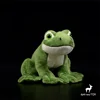 Frog Plush Toy High Fidelity Green Frog Plushie Arrow Tree Frog Peluche Lifelike Stuffed Animals Simulation Doll Kawai Toy Gifts 1