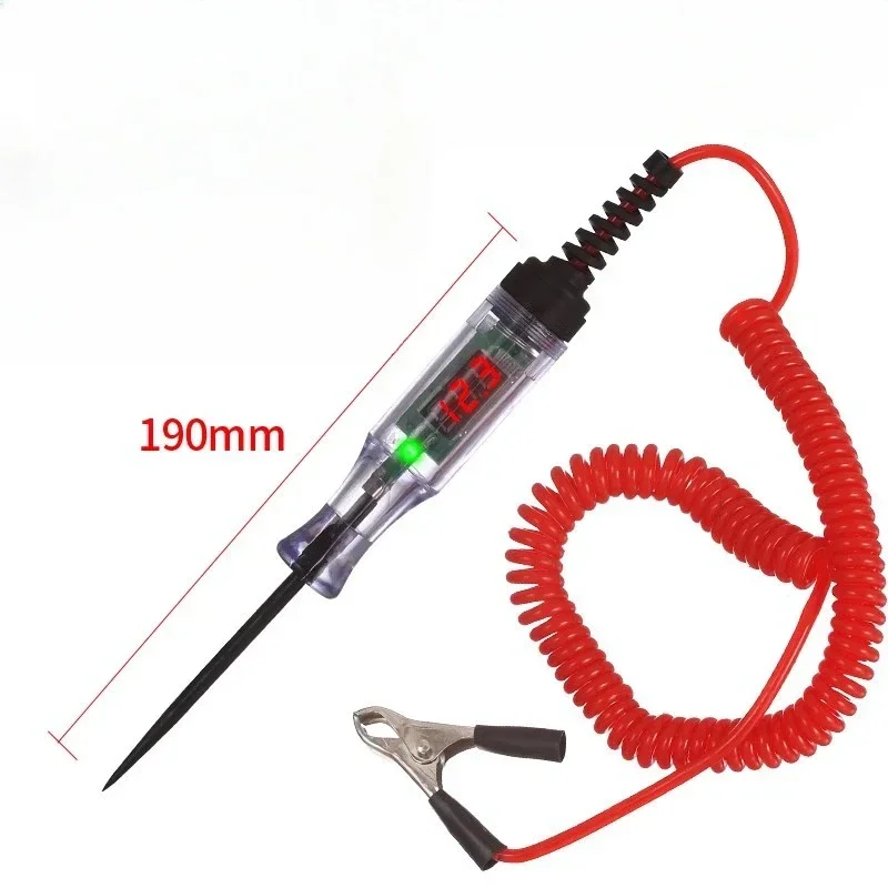 Digital Display Voltage Circuit Tester Pen - Auto Diagnostic Tool