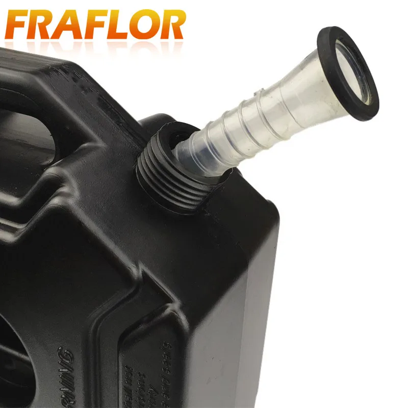 5L Liter Jerry Können Schwarz Kraftstoff Tank Kann Auto Motorrad  Ersatzteile Benzin Öl Tank Backup Kanister Kraftstoff-krüge Kanister mit  Lock & Key