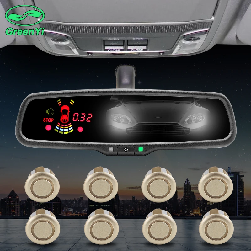 Electronic Antiglare Auto Dimming Car Interior Rearview Mirror Parking