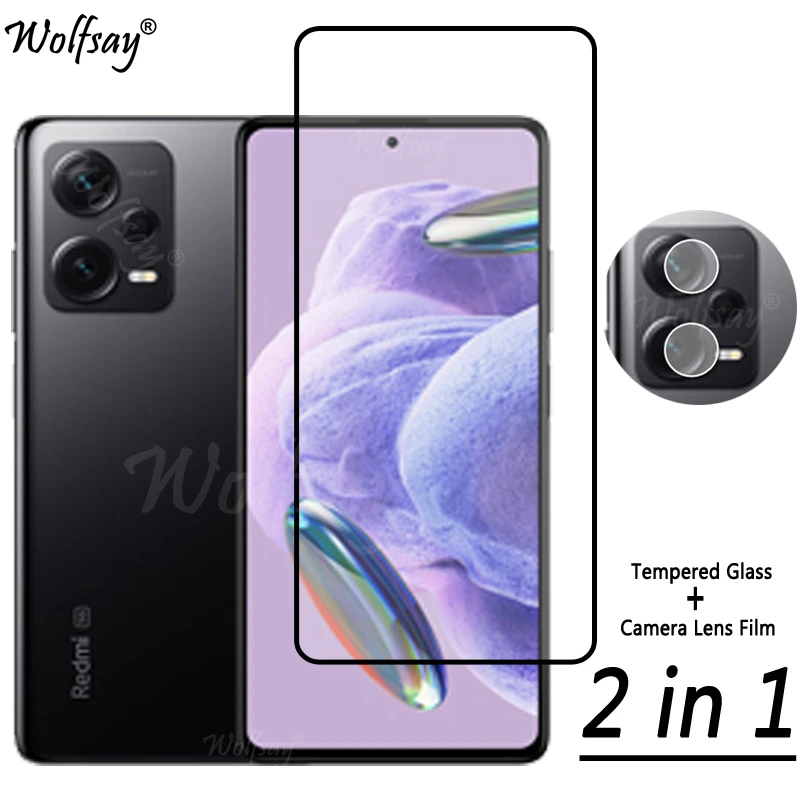 Vetro 2 In 1 Per Redmi Note 12 Pro Plus 5G Global Screen Protector Redmi Note 12 Obiettivo Della Fotocamera Per Redmi Note 12 Pro Plus 5G Glass