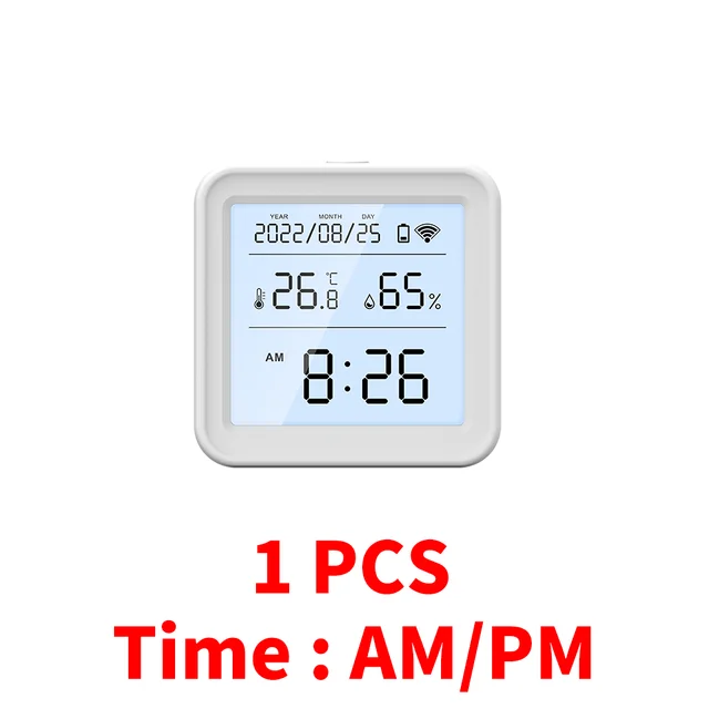 WiFi Temperature Humidity Sensor Tuya Smart Home Thermometer APP